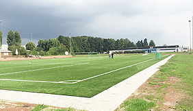 Artificial turf football field 2