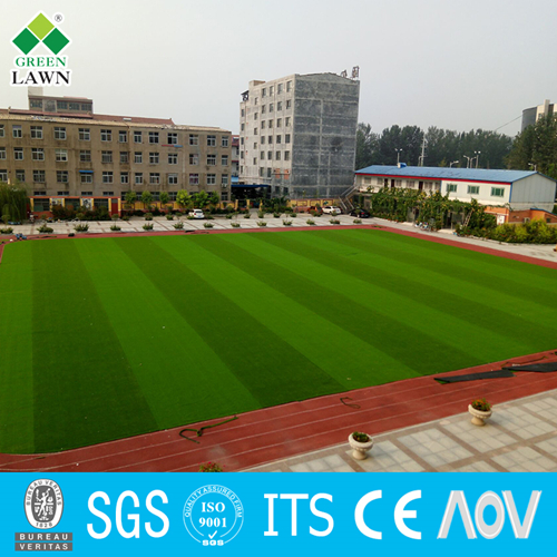 Unti-UV soccer grass turf for football courts plastic grass